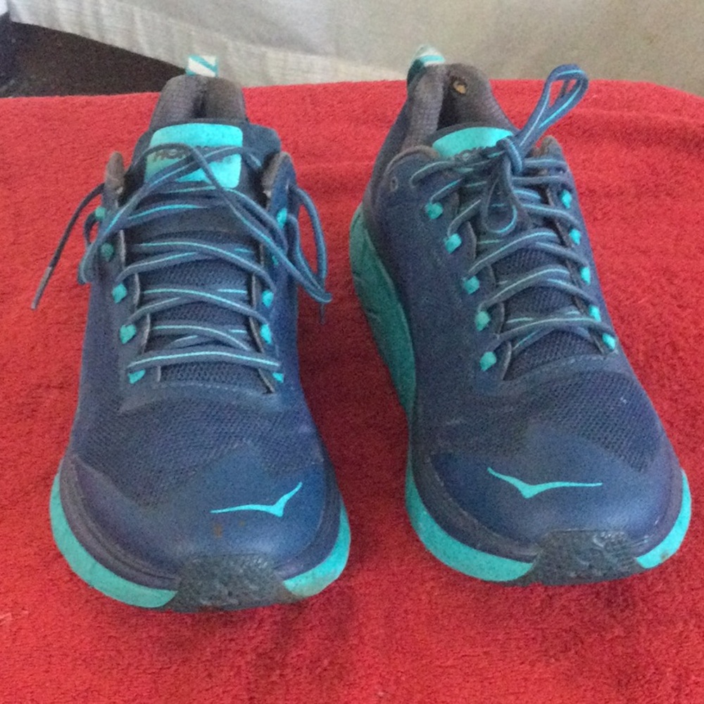 Women's Navy & Teal Athletic Sneakers